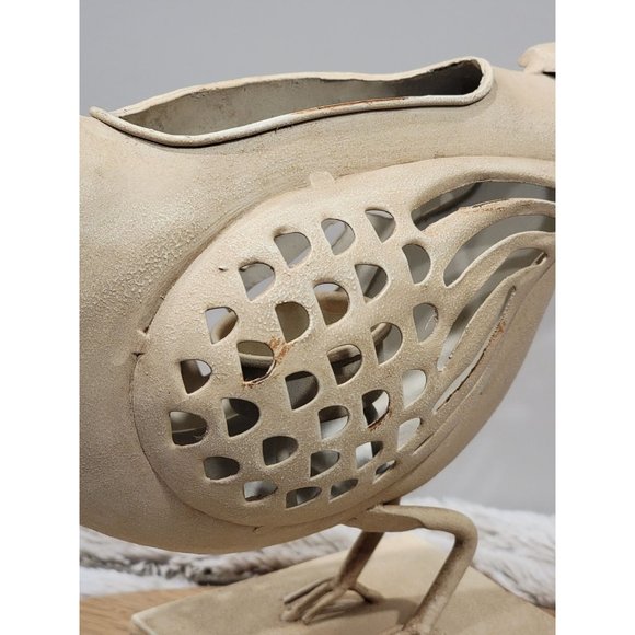 Bird Shaped Metal Luminary - Picture 3 of 9